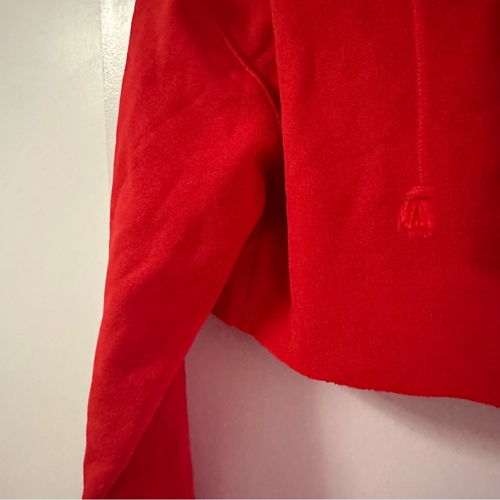 Champion red crop top hoodie - Picture 4 of 5